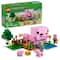 LEGO® Minecraft® The Baby Pig House Gamer Building Toy Animal Set for Kids 21268